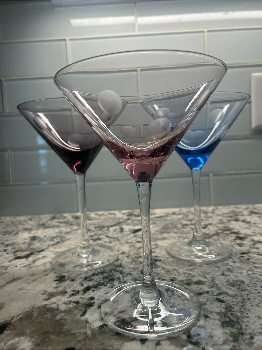 Marquis by Waterford martini glasses set of 3